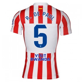Günstige Fußballtrikots Atlético Madrid R. De Paul 5 Heimtrikot 2025-26 Kurzarm